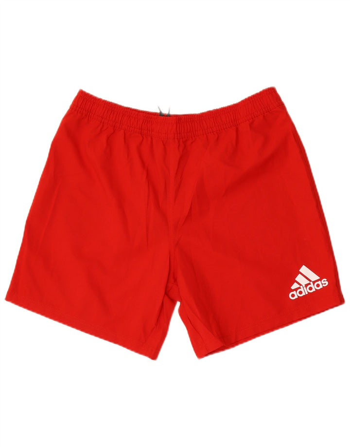 Adidas muške sportske kratke hlače veliki crveni poliester