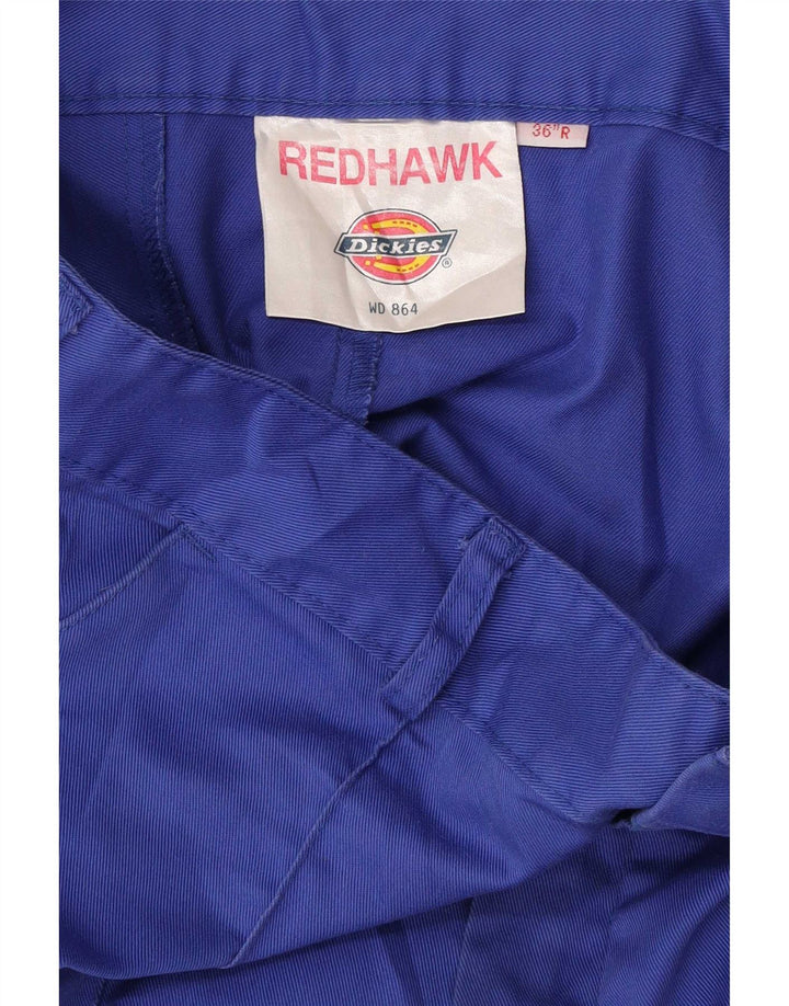 Dickies muške ravne kargo hlače W36 L30 plavi poliester