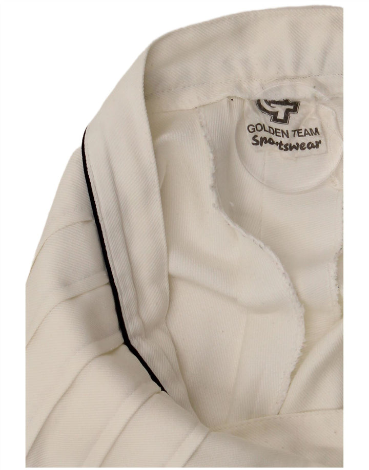 Golden Team ženska teniska suknja UK 12 Srednji bijeli poliester