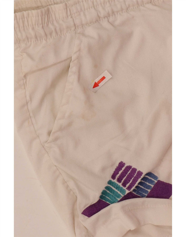 Sergio Tacchini muške sportske kratke hlače IT 46 mali bijeli poliester