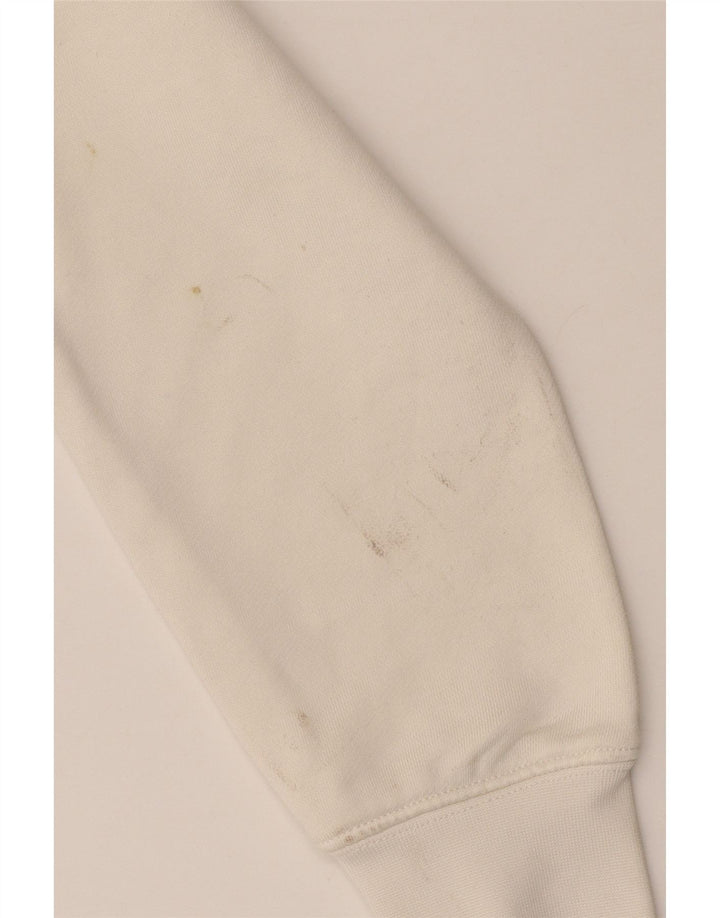 Guess Ženska kratkotrajna majica s grafičkim motivima UK 10 Small Off White Polyamide