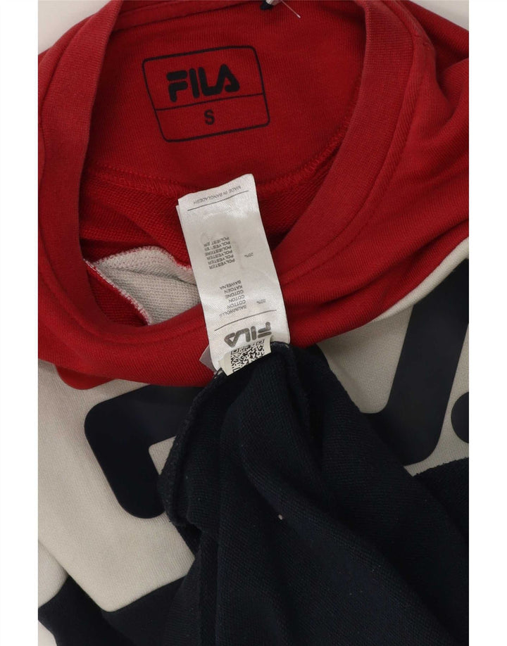 Fila muški džemper s grafičkim motivima, mali raznobojni pamuk