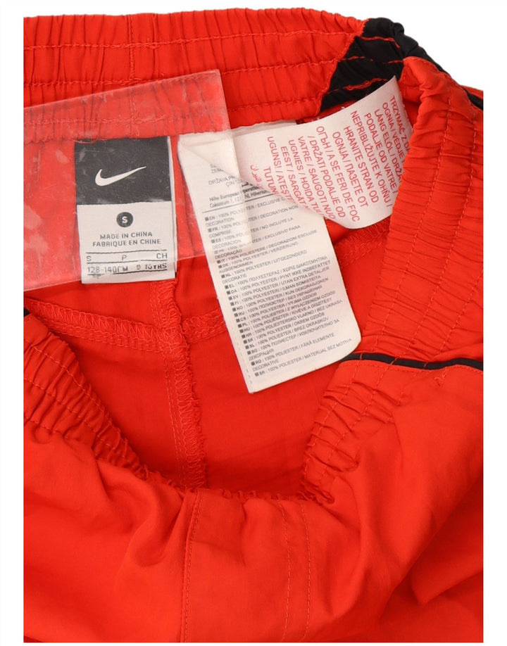 NIKE Sportske kratke hlače za dječake 8-9 godina male crvene poliesterske boje