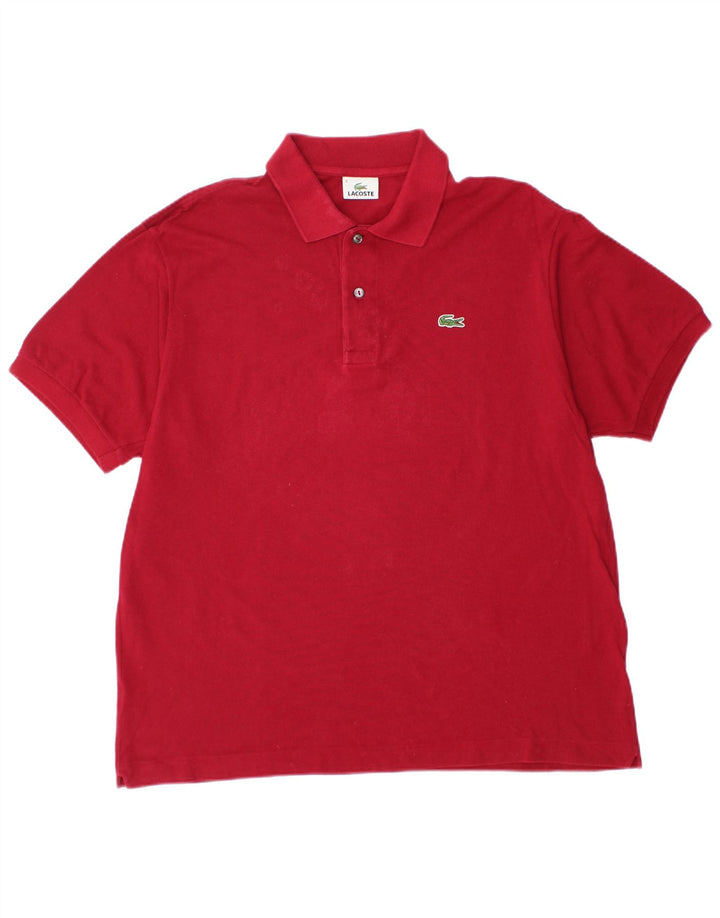 LACOSTE muška polo majica veličina 6 XL crveni pamuk