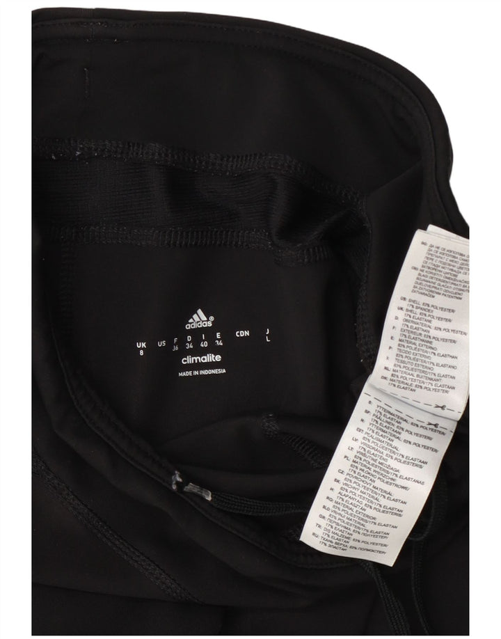 Adidas ženske Climalite Capri tajice UK 8 male crne poliesterske