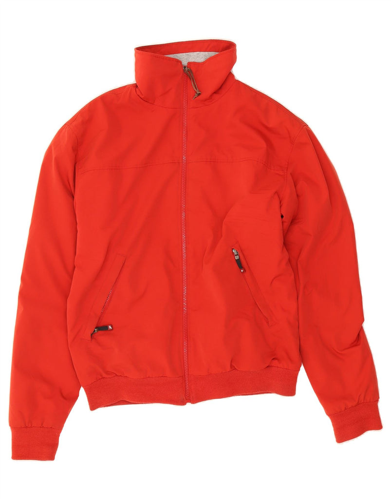 PEAK PERFORMANCE Mens Bomber Jacket UK 38 Medium Red Polyester Vintage Peak Performance and Second-Hand Peak Performance from Messina Hembry 