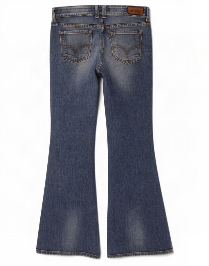 Levi's ženske lepršave traperice W30 L30 plavi pamuk