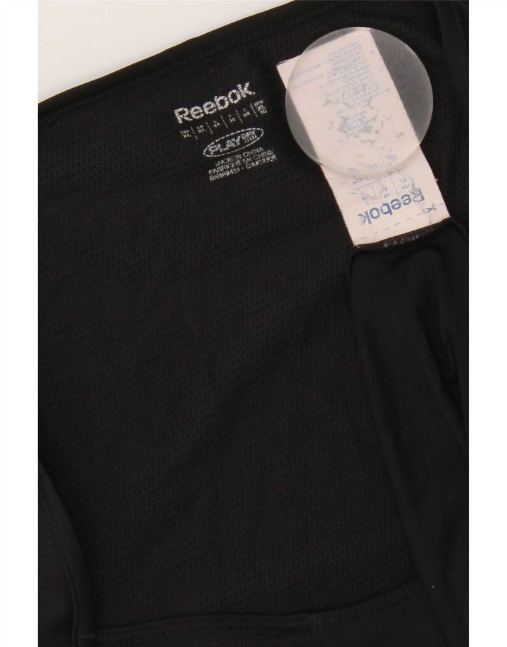 Reebok ženska majica kratkih rukava UK 18 XL crni poliester