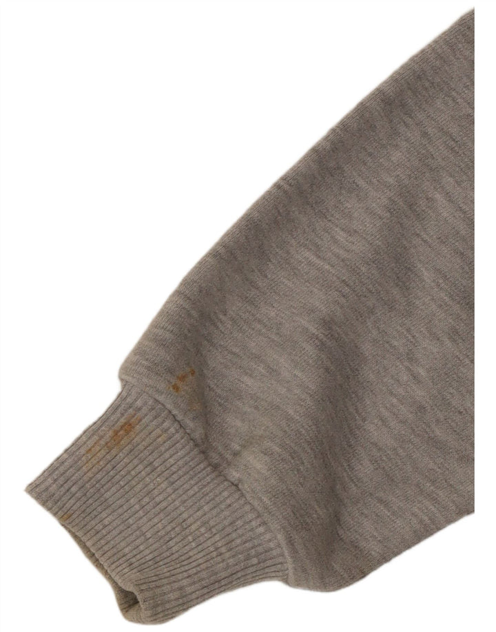 Superdry ženski džemper s grafičkim motivima UK 10 Small Grey Flected