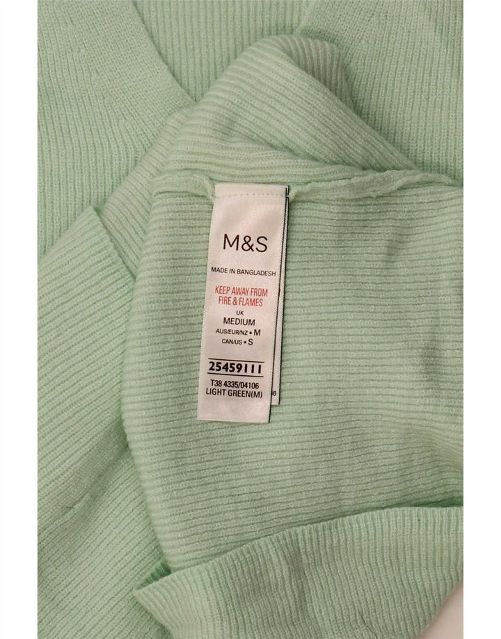 Top ženske bluze Marks & Spencer UK 12 Srednje zelena viskoza
