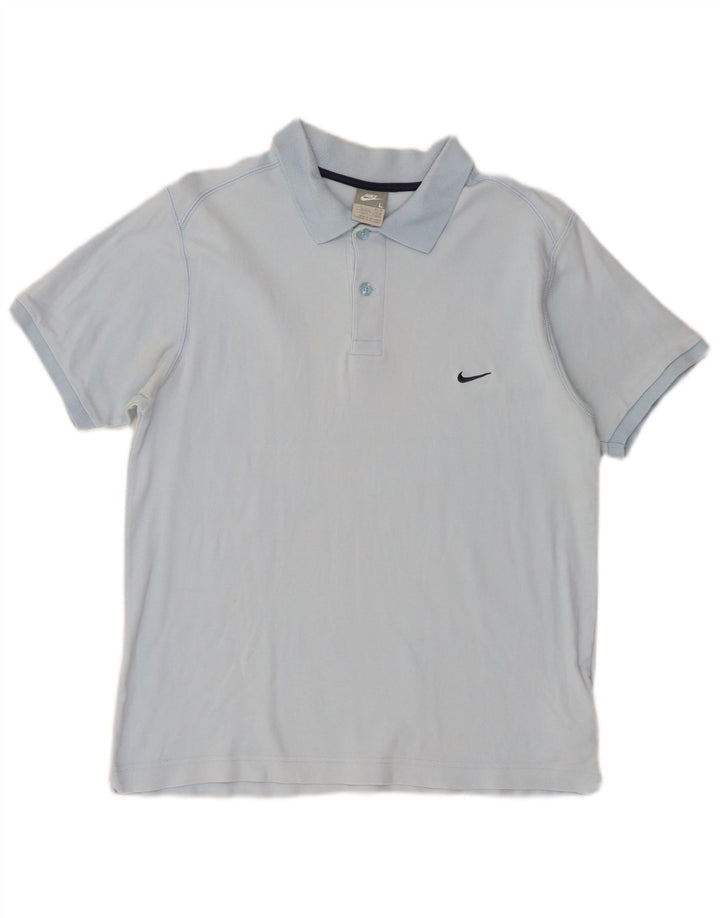 Nike muška polo majica Large Blue Cotton