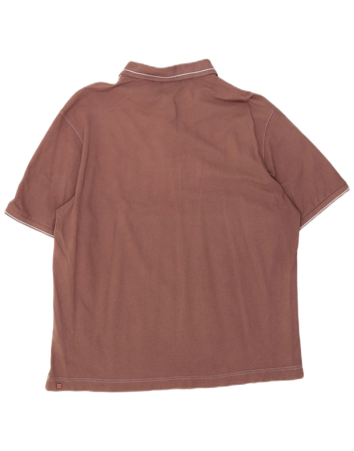 Puma muška polo majica Large Brown Cotton