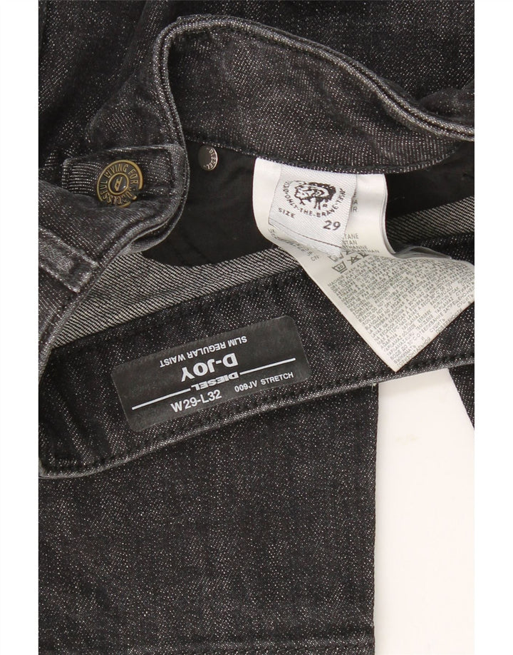 DIESEL Womens D-Joy Regular Slim Jeans W29 L28 Black Cotton Vintage Diesel and Second-Hand Diesel from Messina Hembry 