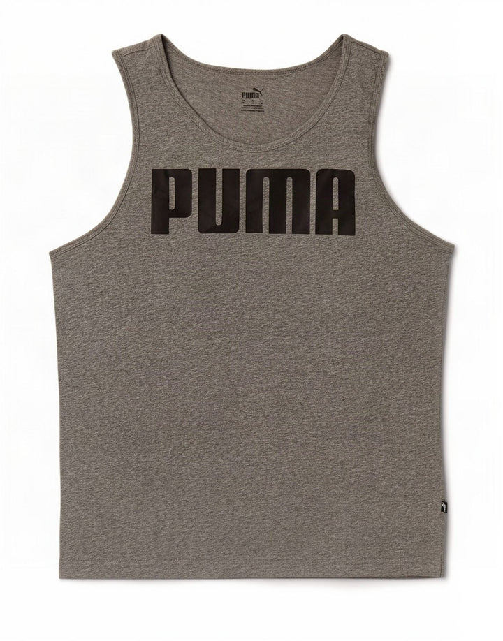 Puma muški grafički prsluk, srednje sivi flekasti pamuk