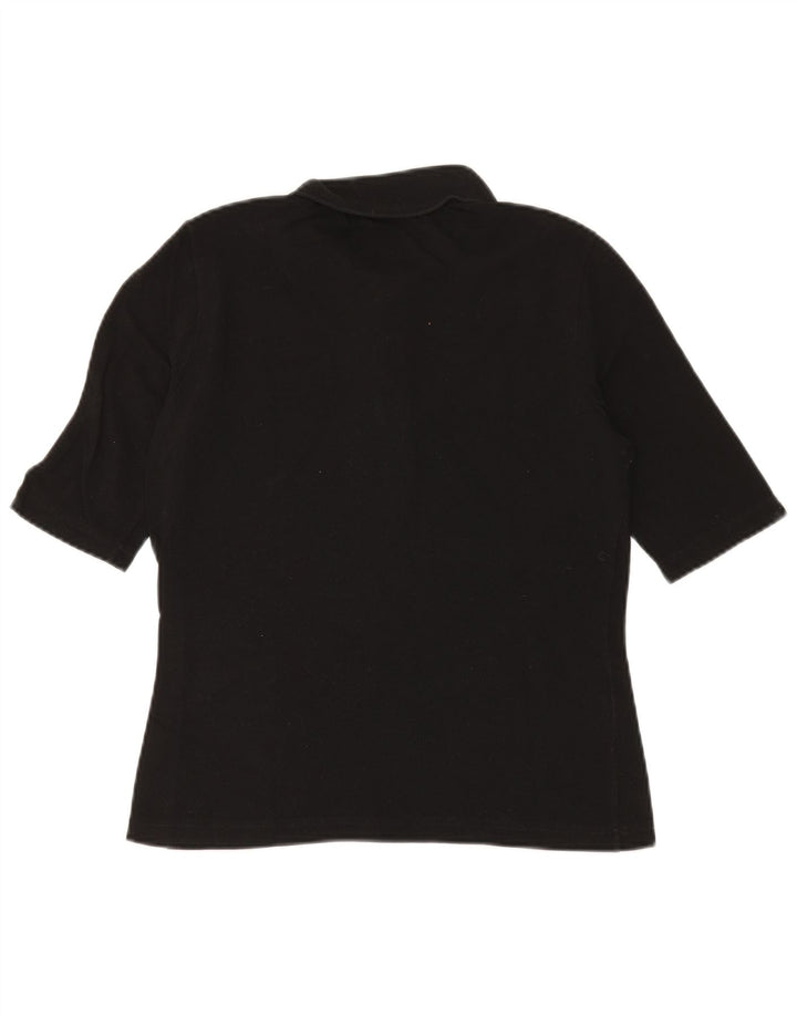 Lacoste ženska polo majica veličine 42 velika crna pamučna