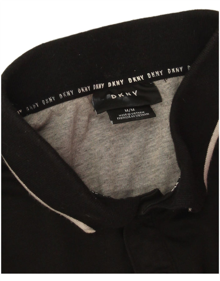 Dkny muška polo majica srednje crne pamučne boje