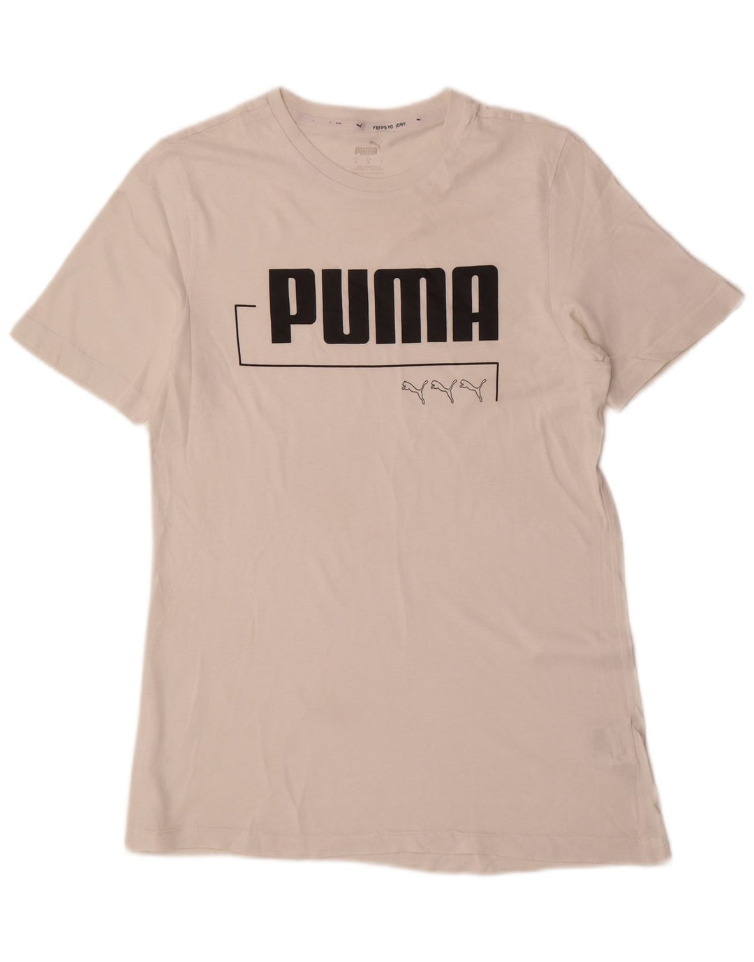 Puma muška majica s grafičkim motivima, mala bijela