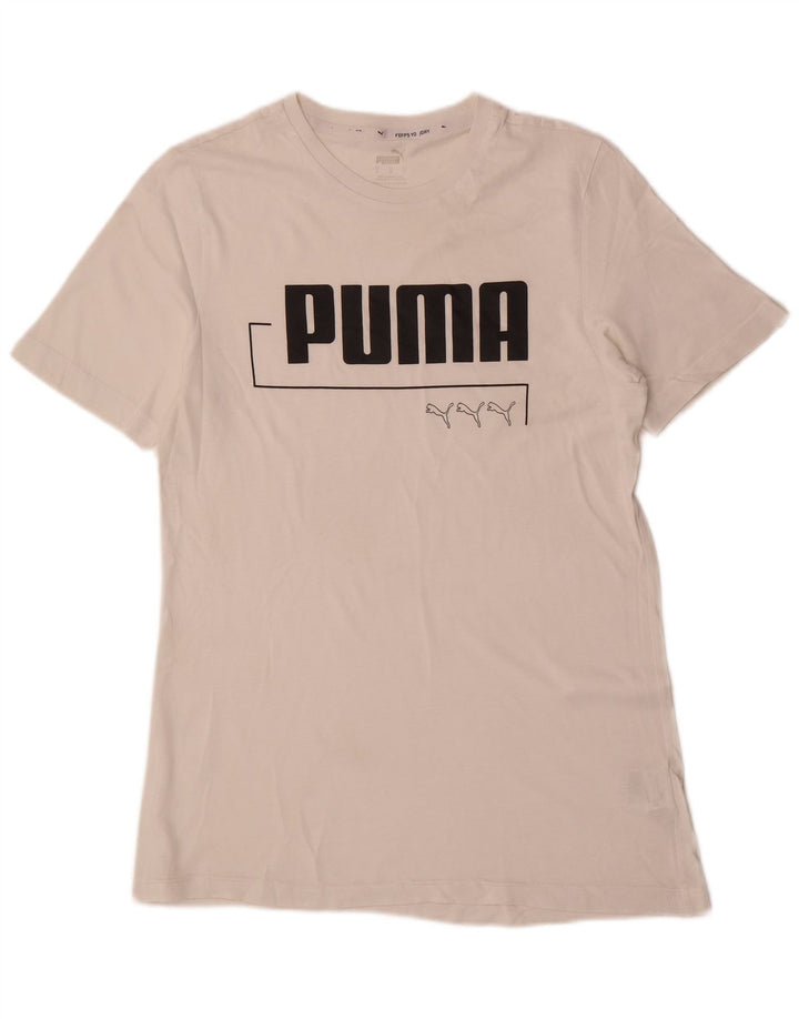 Puma muška majica s grafičkim motivima, mala bijela