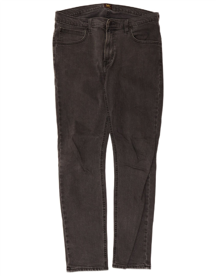 Lee Mens Luke Slim Jeans W34 L32 Sivi pamuk