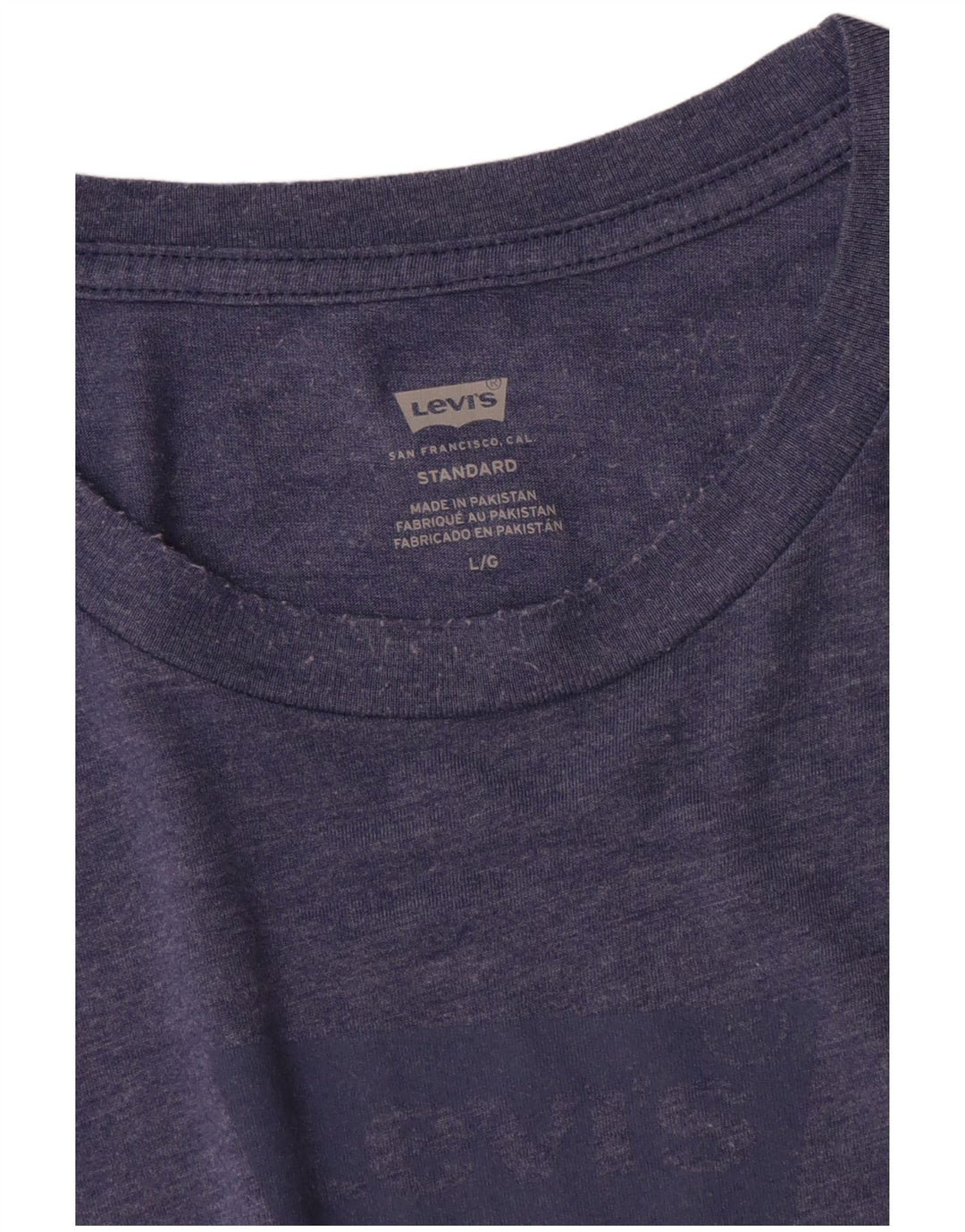Levi's standardna velika plava majica kratkih rukava s grafičkim motivima