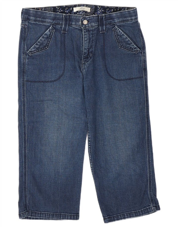 LEVI'S ženske Capri traperice US 14 XL W36 L20 plavi pamuk