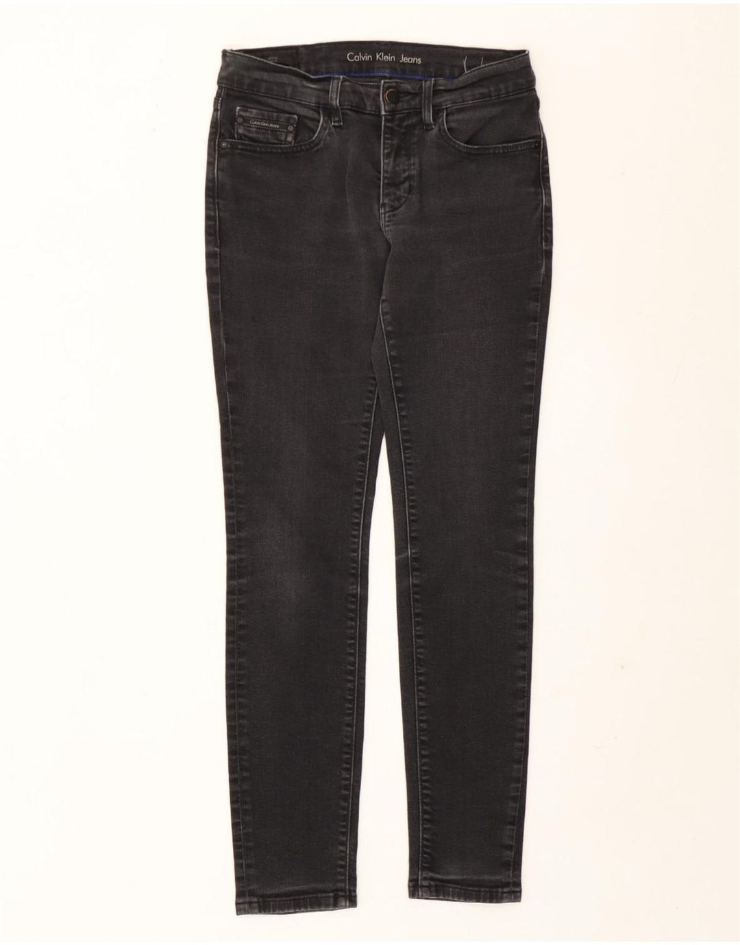 Calvin Klein ženske uske traperice W28 L30 sive