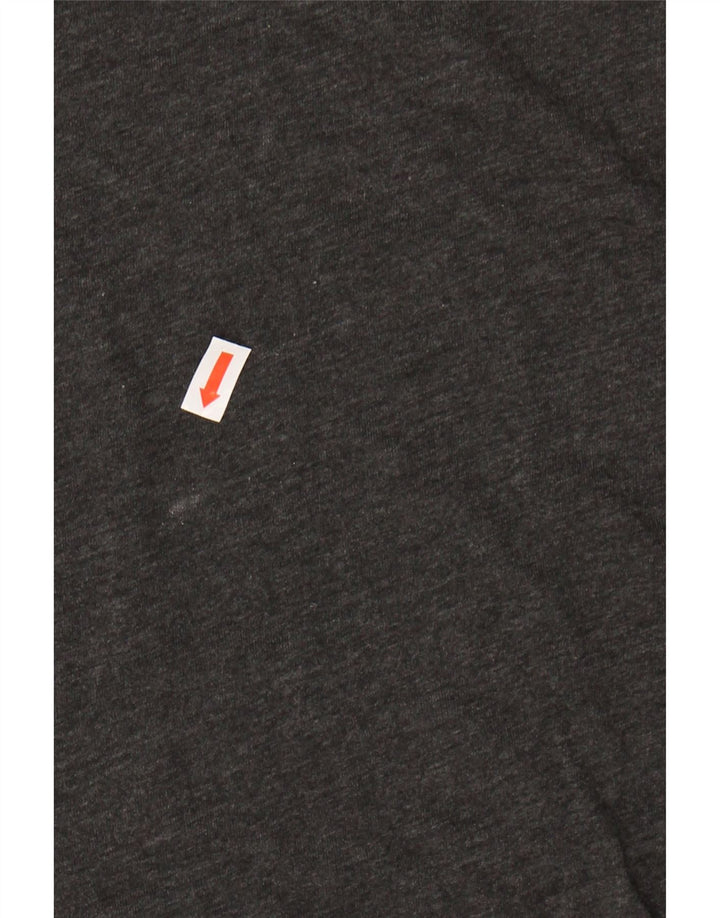 PUMA Womens Graphic T-Shirt Top UK 16 Large Grey Polyester