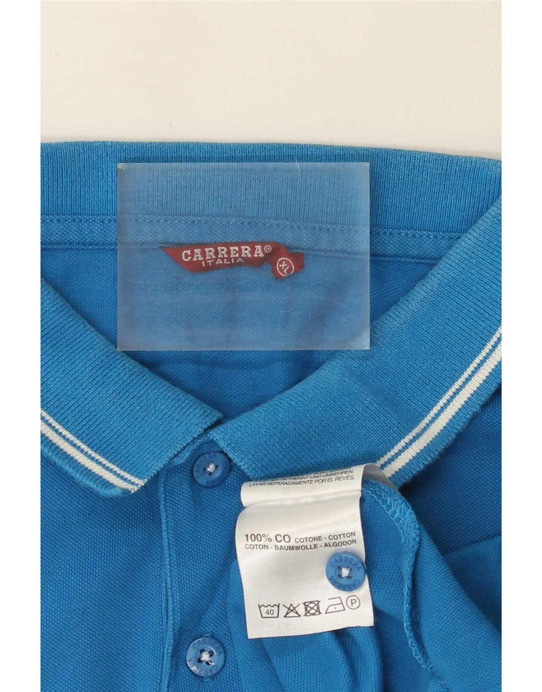 Carrera muška polo majica XL plavi pamuk