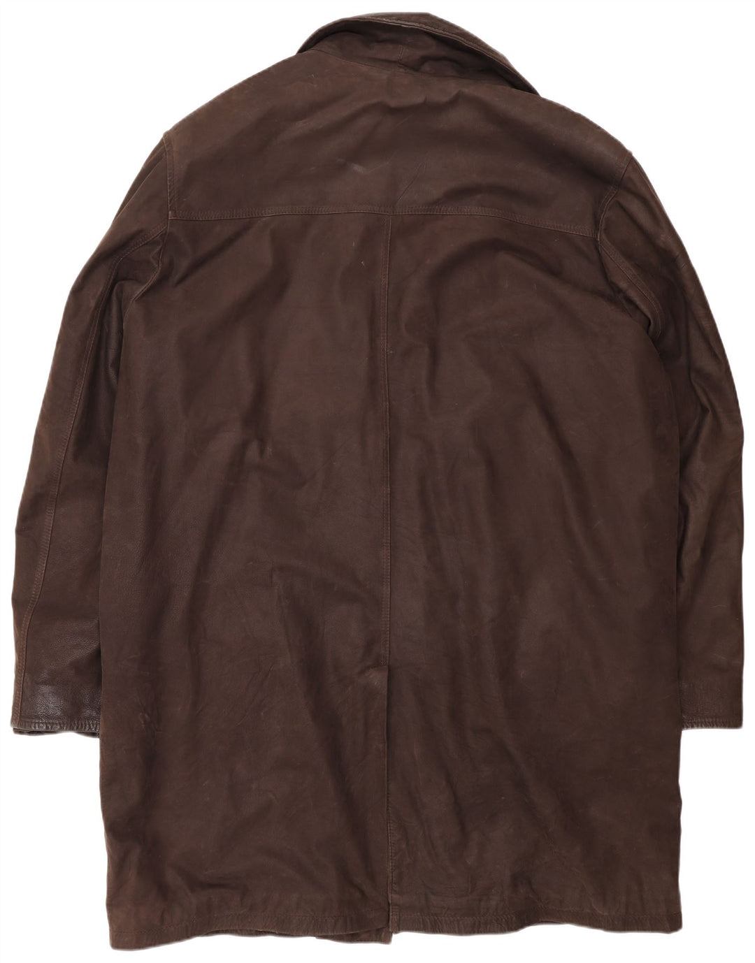 Vintage muški kožni kaput UK 44 2XL smeđi klasik