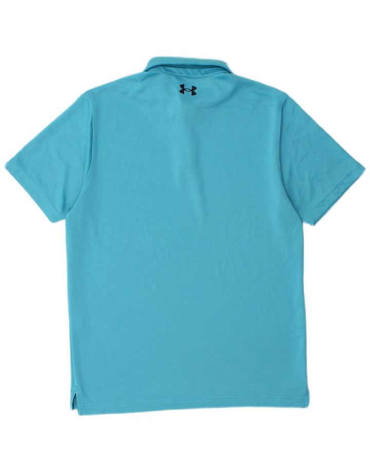 UNDER ARMOUR Muška polo majica širokog kroja srednje plavi poliester
