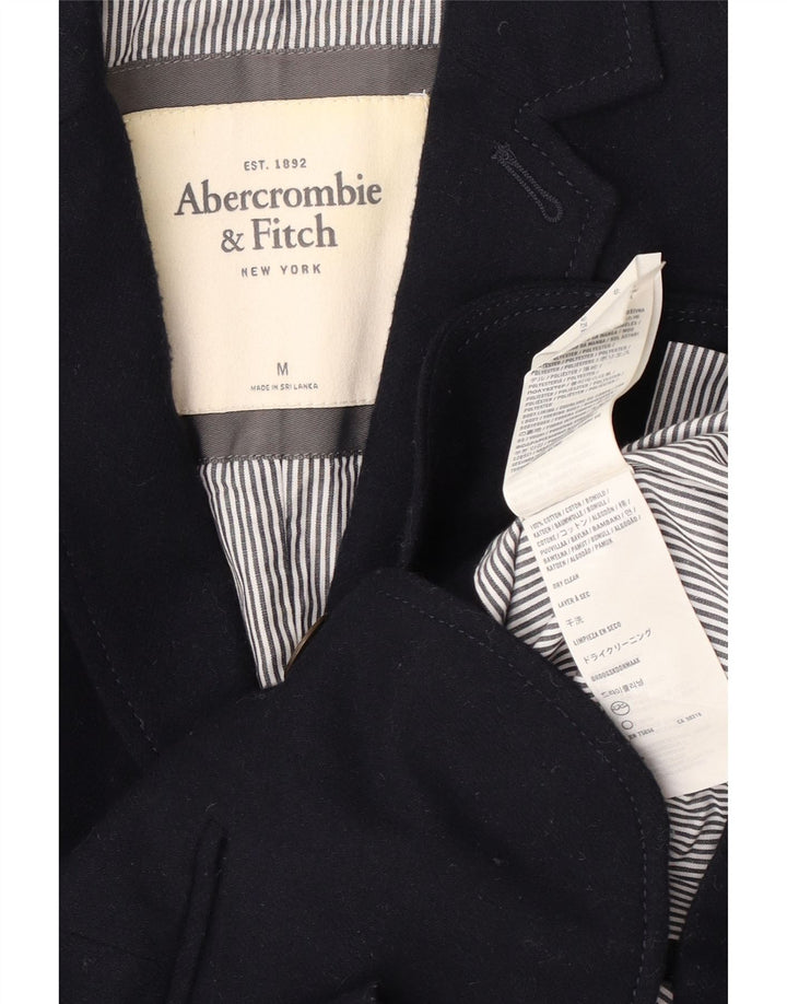 Abercrombie & Fitch Ženska jakna sa 2 gumba UK 12 srednje tamnoplava