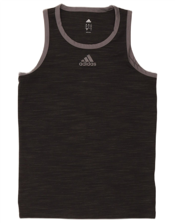 Adidas muški gornji dio prsluka mali crni flekasti poliester