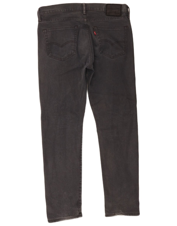 Levi's muške uske traperice W34 L32 sivi pamuk