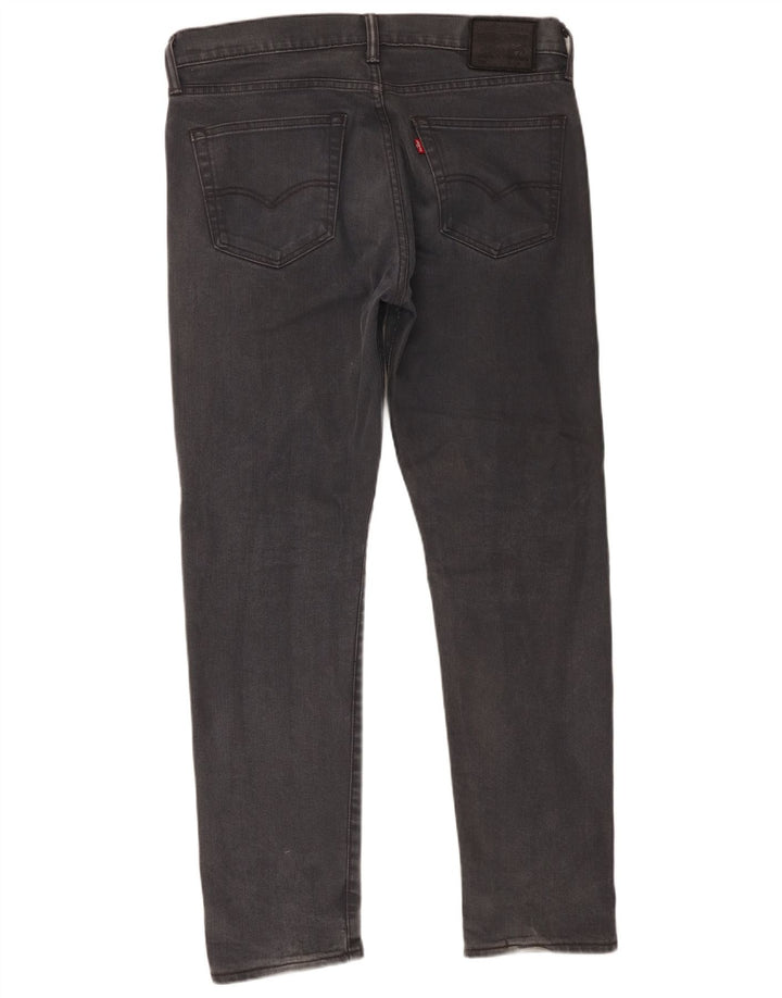 Levi's muške uske traperice W34 L32 sivi pamuk