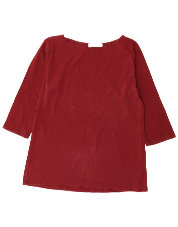 Zara ženska majica s 3/4 rukavima UK 18 XL crvena