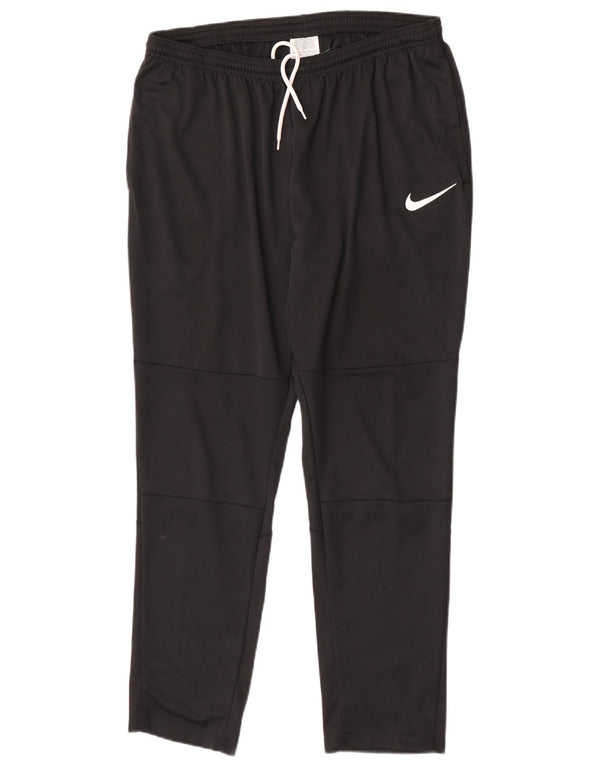Nike muške hlače za trenirku Dri Fit XL, crni poliester