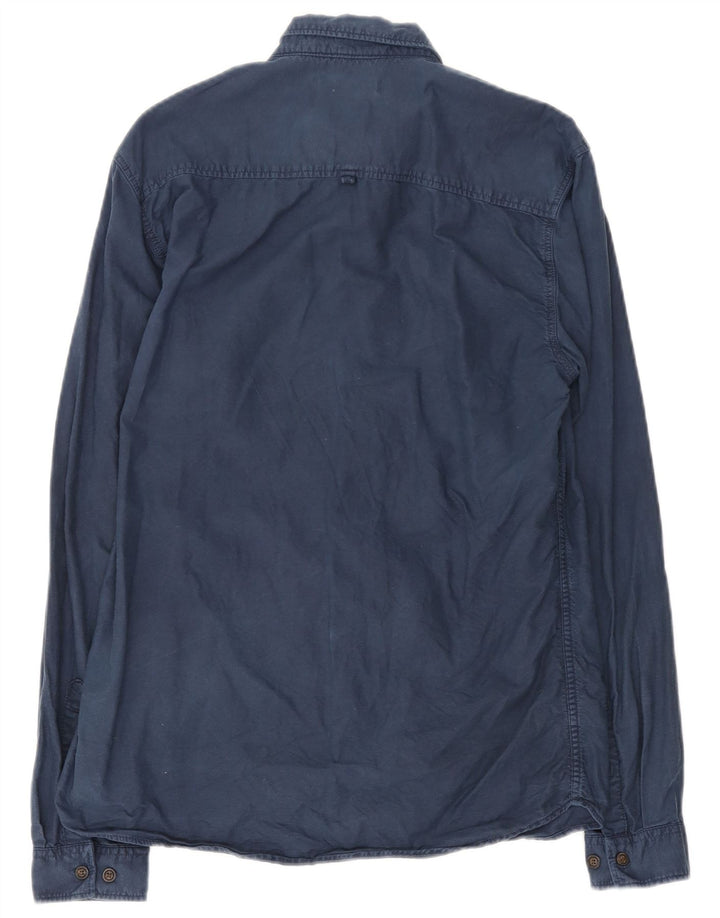 Jack & Jones Velika muška košulja od tamnoplavog pamuka
