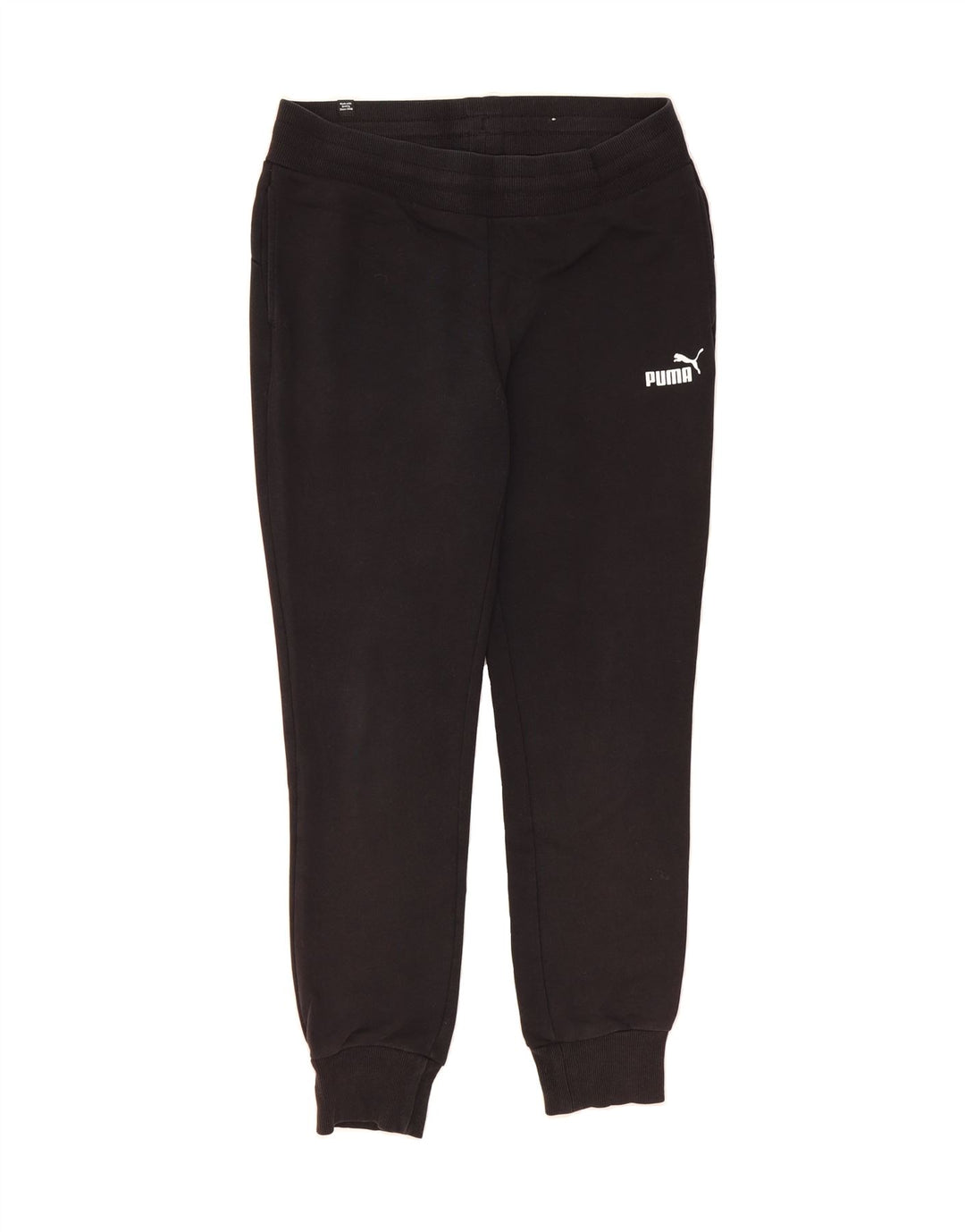 PUMA Mens Tracksuit Trousers Joggers Medium Black Vintage Puma and Second-Hand Puma from Messina Hembry 