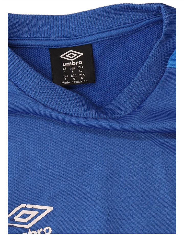 UMBRO muški džemper velike plave boje