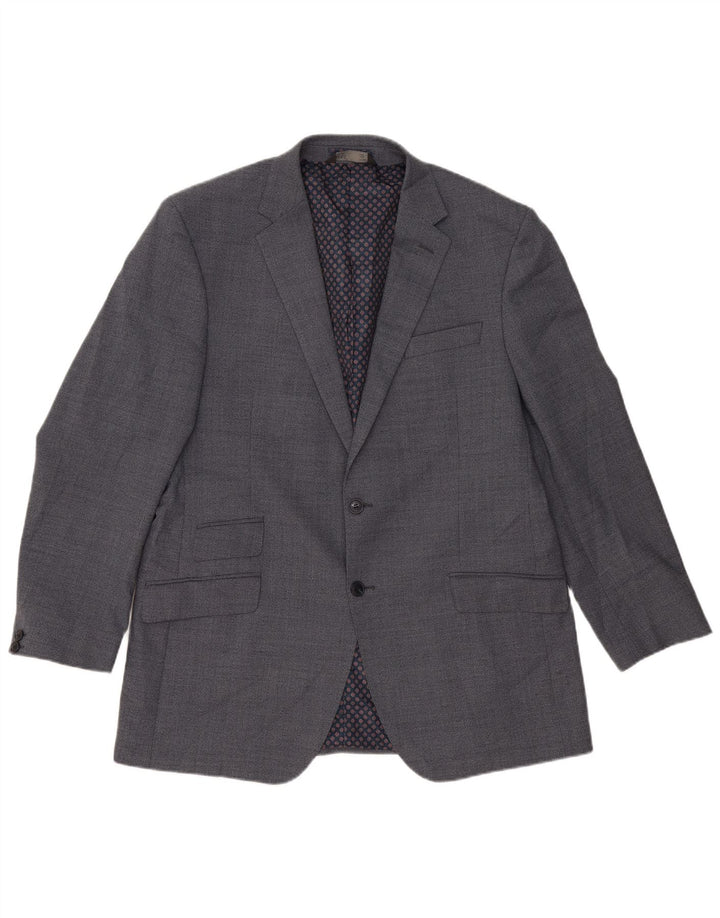 Marks & Spencer muška jakna sa 2 gumba UK 44 XL plavi poliester