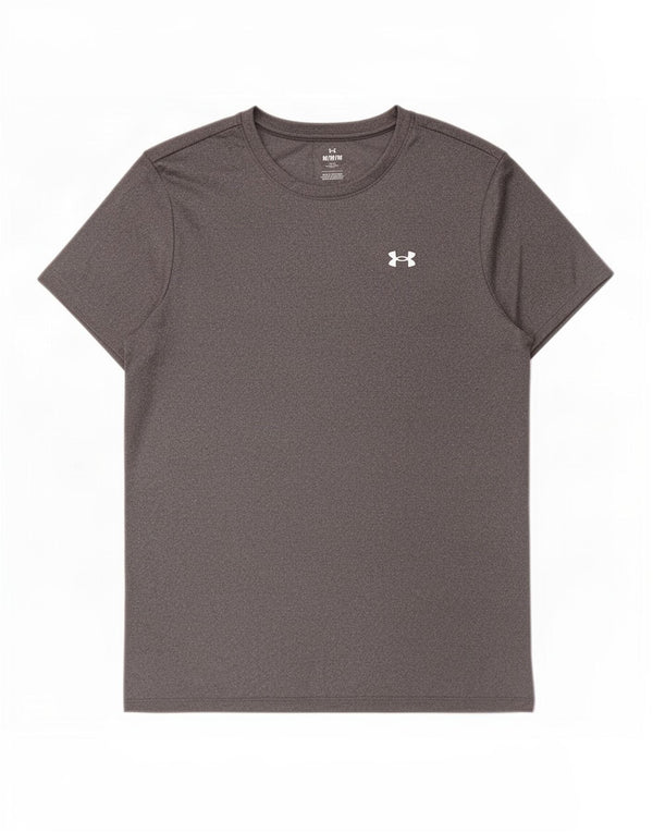 Under Armour ženska majica kratkih rukava UK 14 srednje sivi poliester