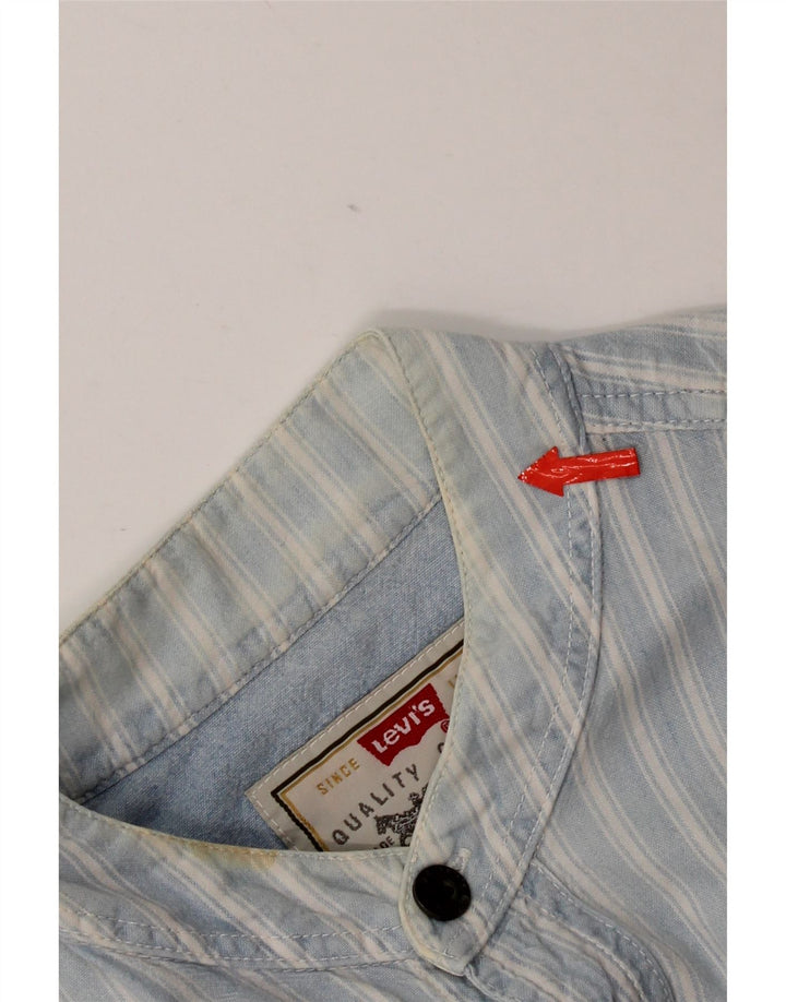 Levi's muška pamučna majica kratkih rukava s velikim plavim prugama