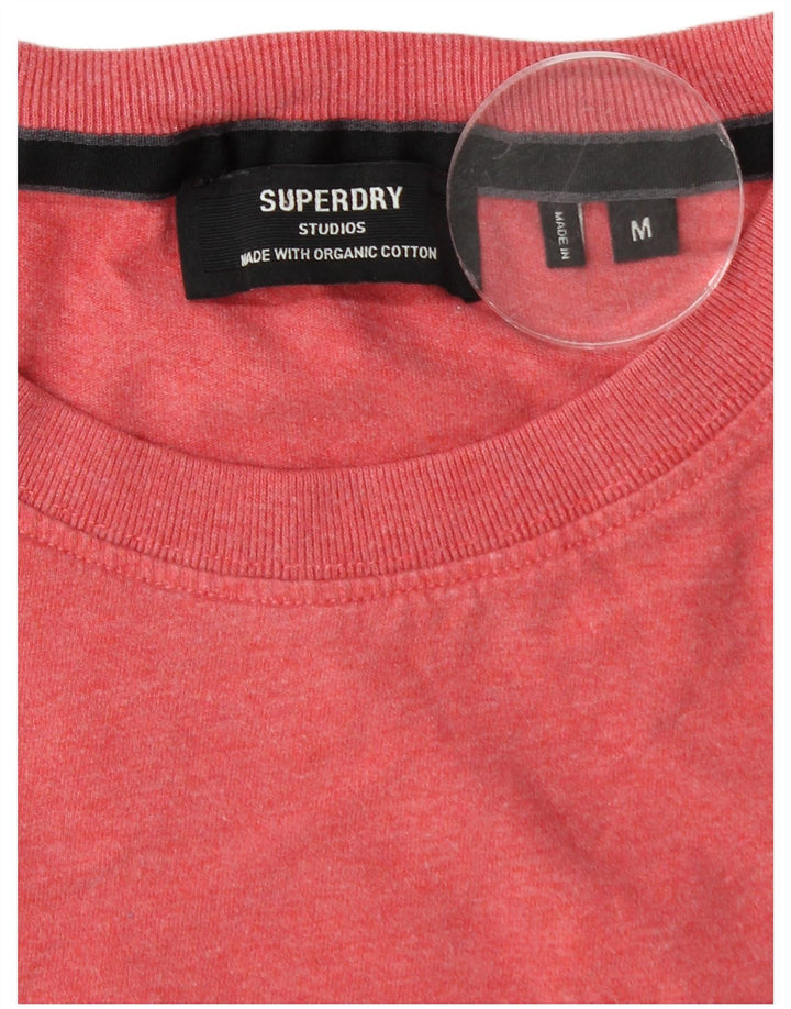 SUPERDRY muška majica kratkih rukava srednje ružičasta