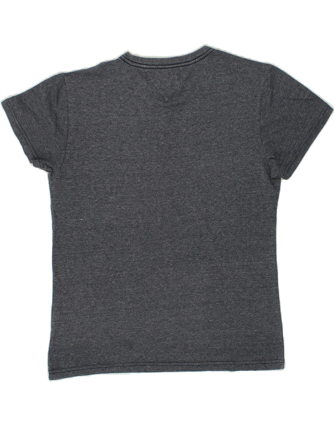 TOMMY HILFIGER Mens Graphic T-Shirt Top Medium Grey Vintage Tommy Hilfiger and Second-Hand Tommy Hilfiger from Messina Hembry 