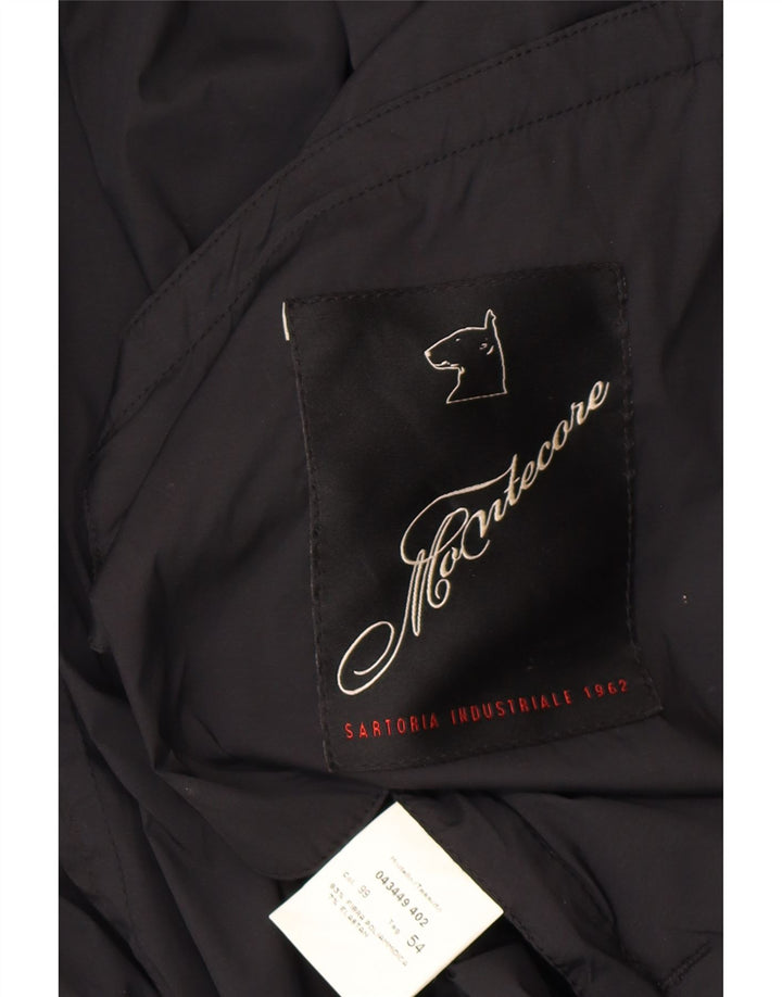 MONTECORE muška bomber jakna IT 54 2XL crni poliamid