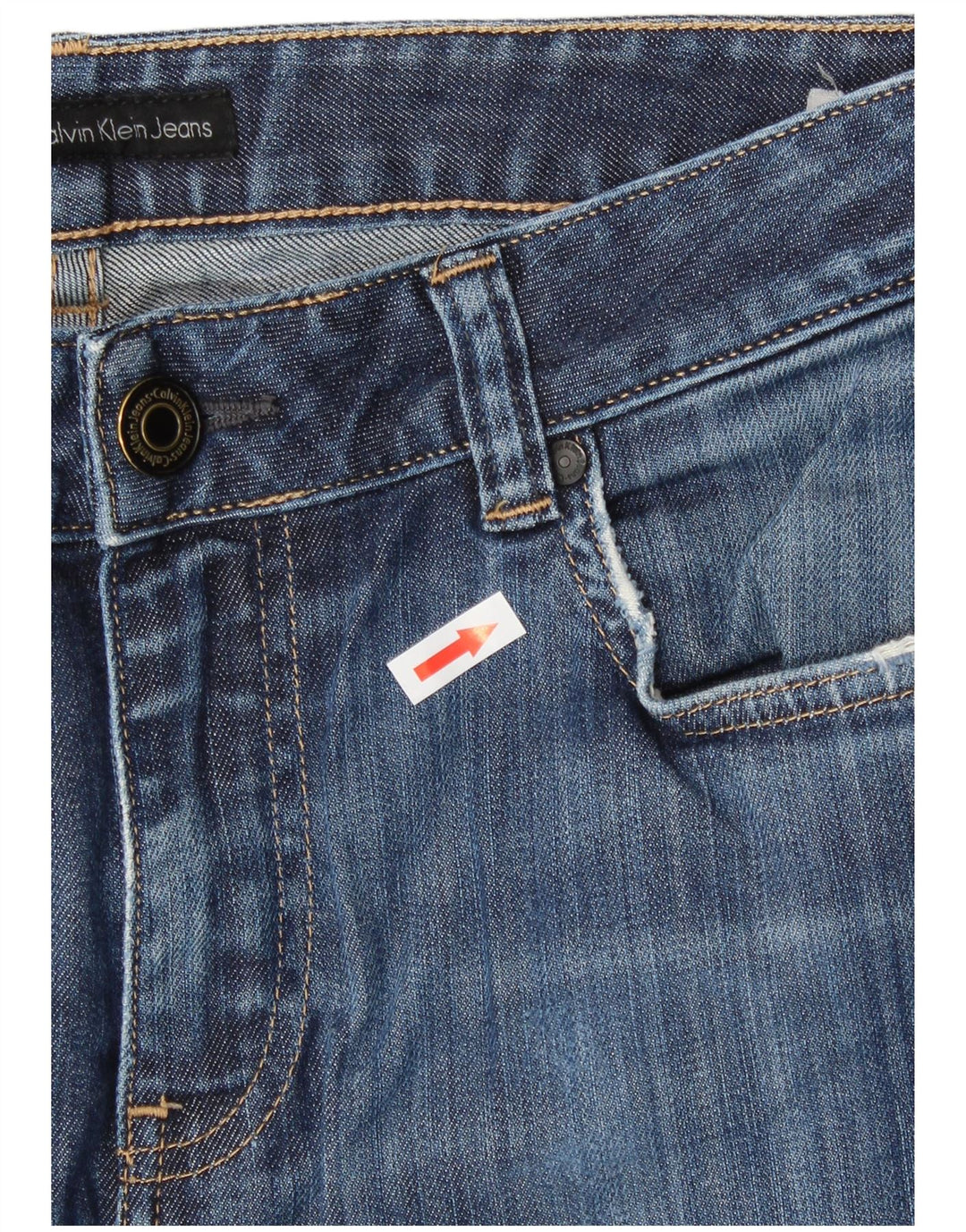 Calvin Klein Muške uske traperice W32 L30 Plave