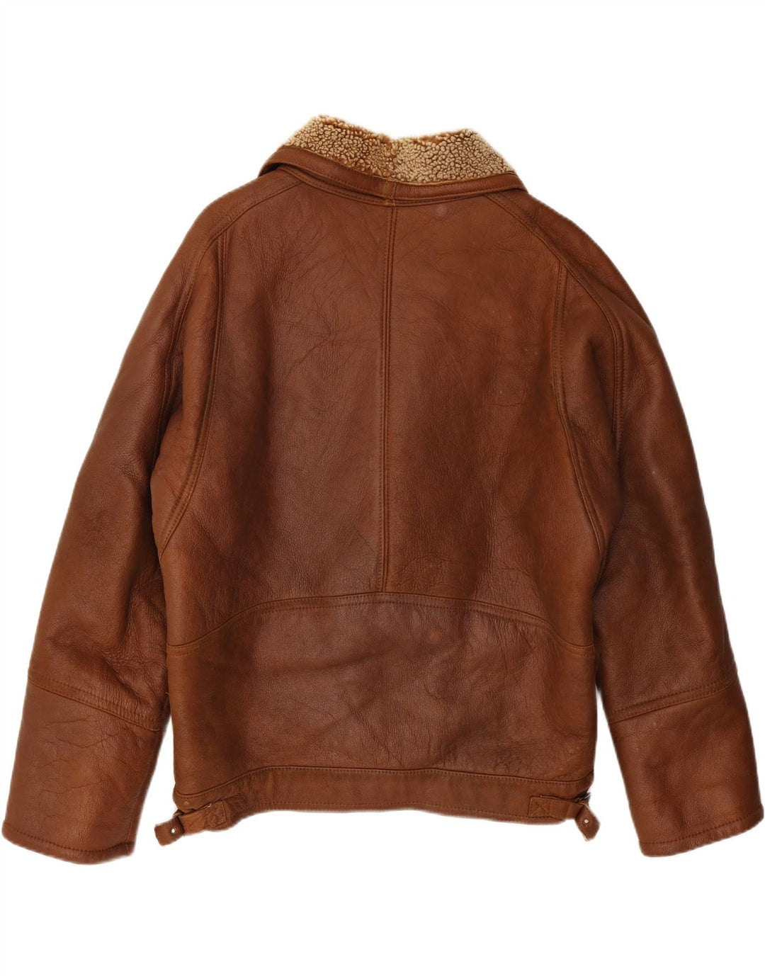 VINTAGE muška jakna s ovčicama UK 42 XL smeđa