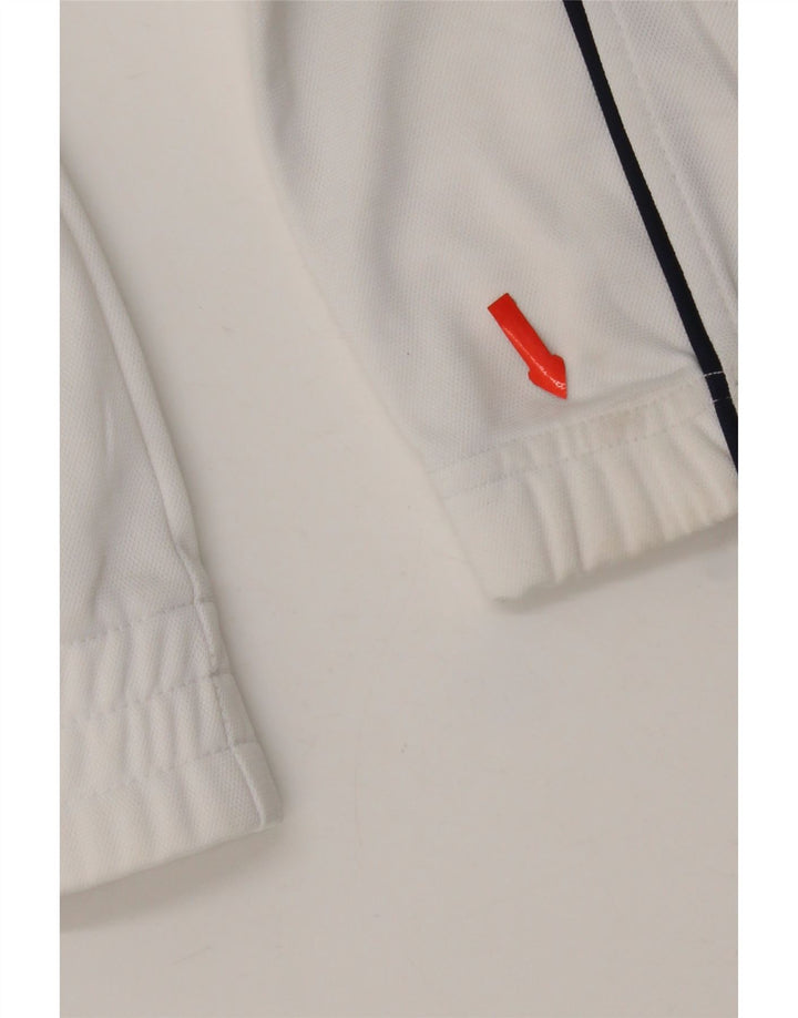Gornja jakna trenirke Asics Boys Graphic 7-8 Years White Colourblock