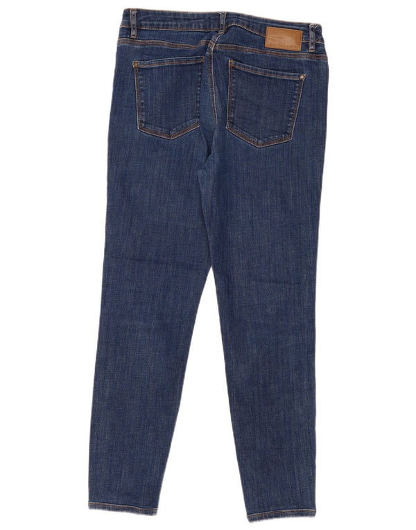 Desigual ženske uske traperice srednjeg rasta EU 42 Large W30 L27 tamnoplave