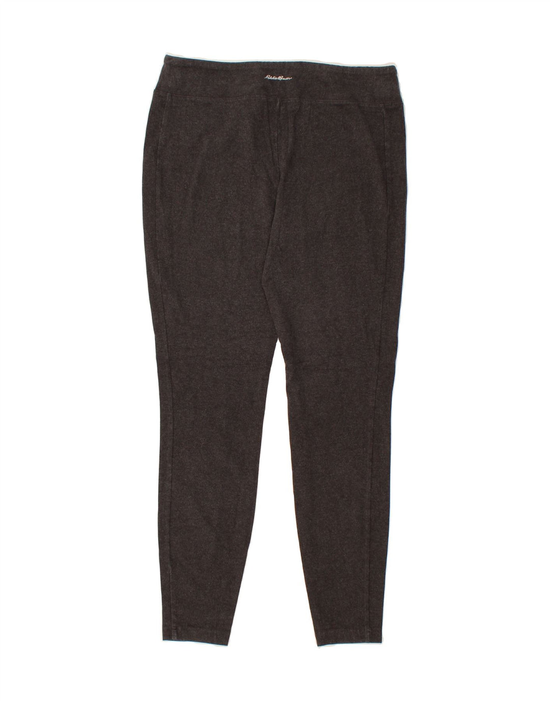 EDDIE BAUER Womens Leggings UK 14 Large  Grey Cotton Vintage Eddie Bauer and Second-Hand Eddie Bauer from Messina Hembry 